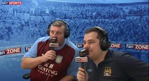 Aston Villa v Man City - Fanzone