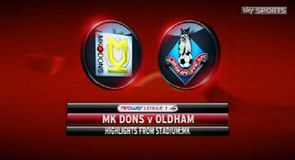 MK Dons 5-0 Oldham