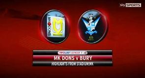 MK Dons 2-1 Bury