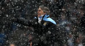 City record snowy victory