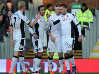Dempsey: Congratulated by his teammates