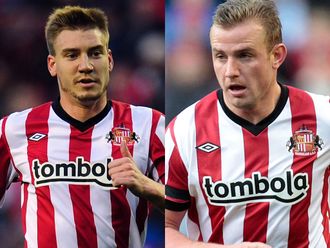 Bendtner and Cattermole: Charged with criminal damage