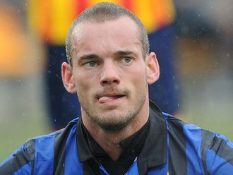Sneijder: shining light at Inter.