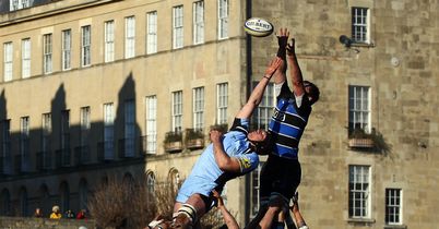 Falcons freeze in cold Bath
