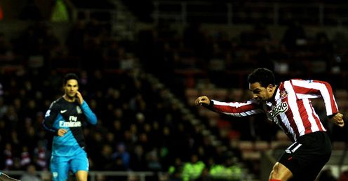 Kieran Richardson goal Sunderland v Arsenal