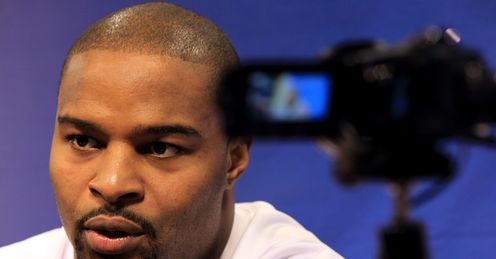 One fine mess: Umenyiora's wallet is $20,000 lighter after he missed a media session