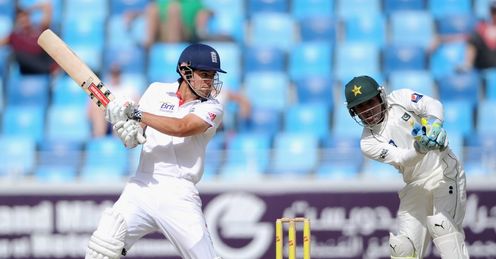 Pakistan v England 3rd Test Dubai Alastair Cook