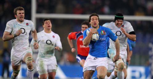 Tommaso Benvenuti breaks away to score Italy England 2012