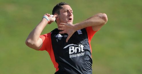 Tim Bresnan England bowling against the England Lions