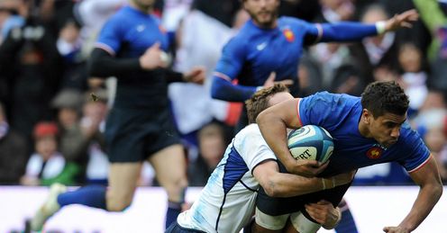 Wesley Fofana France v Scotland Six Nations Murrayfield Feb 2012 Wesley Fofana France v Scotland Six Nations Murrayfield Feb 2012