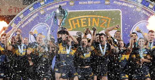 leeds rhinos celebrate 2012