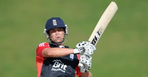 Jonathan Trott England batting against England Lions
