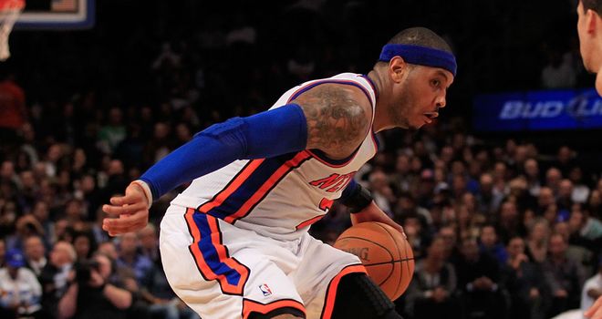 NBA: Anthony inspires Knicks