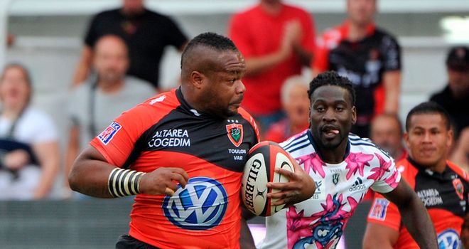 Bastareaud on the sidelines