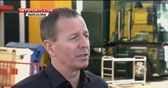 Brundle views the pace