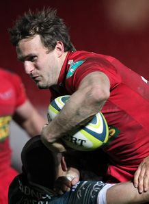 Andy Fenby Scarlets jan 2012