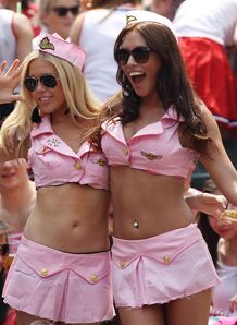 Hong kong sevens pinks skirts Hong kong sevens pinks skirts