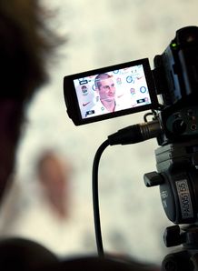 Stuart Lancaster camera shot Stuart Lancaster camera shot