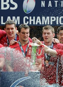 Wales celebrating 2012 RBS Six Nations Grand Slam Wales celebrating 2012 RBS Six Nations Grand Slam