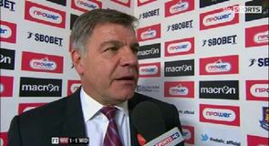 Allardyce unhappy