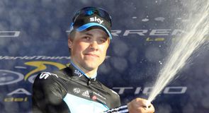 Edvald Boasson Hagen ha regalato al Team Sky il secondo successo in due giorni con il suo sprint a Terni