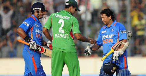 Bangladesh v India Asia Cup Sachin Tendulkar 100th International century congrats