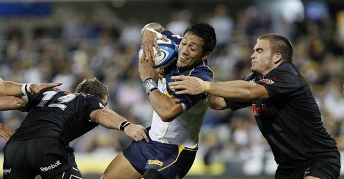 Christian Lealiifano Brumbies v Sharks Christian Lealiifano Brumbies v Sharks