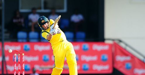 David Hussey West Indies v Australia 4th ODI David Hussey West Indies v Australia 4th ODI