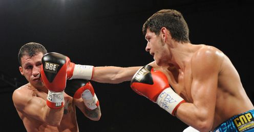 McDonnell: the Doncaster boy (right) beat Pozo in March inside two rounds