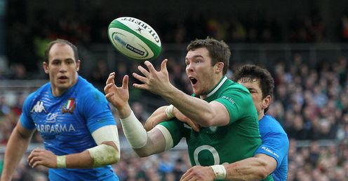 Peter OMahony Ireland v Italy Peter OMahony Ireland v Italy