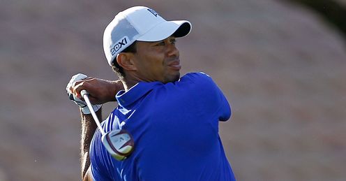 Tiger Woods at PGA National on Friday