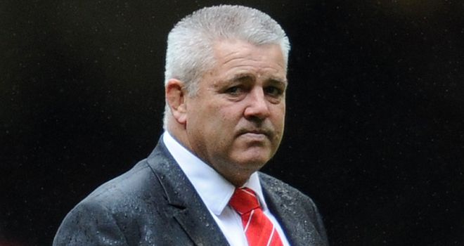 Gatland injured in fall