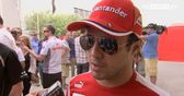 Massa staying positive