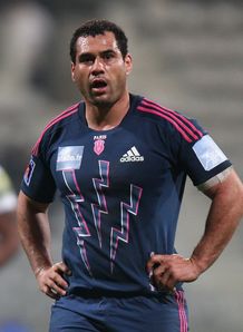 George Smith in Stade Francais jersey George Smith in Stade Francais jersey