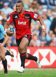 Robbie Freuan in the clear for Crusaders Robbie Freuan in the clear for Crusaders