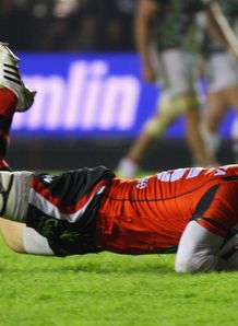 Toulon v Harlequins Benjamin Lapeyre try Toulon v Harlequins Benjamin Lapeyre try