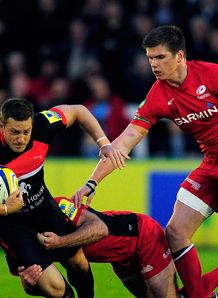 jimmy gopperth newcastle v saracens jimmy gopperth newcastle v saracens