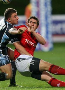 Ian Keatley Munster Duncan Weir Glasgow