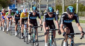 Team Sky were on the front of the peloton for most of the day