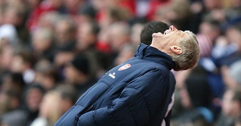 Arsene Wenger Stoke vs Arsenal 2757012 Stoke fans & Gary Lineker on Match of the Day mock Arsenal boss Arsene Wenger