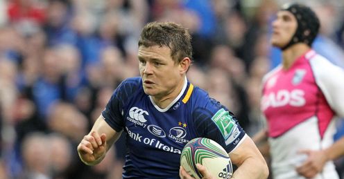 Brian ODriscoll Leinster scoring a try against Cardiff Blues Heineken Cup Brian ODriscoll Leinster scoring a try against Cardiff Blues Heineken Cup