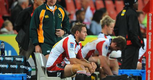 Butch James in the sin bin Butch James in the sin bin