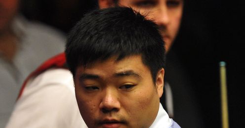 Ding: on course for semi-final spot if he defeats Bingham