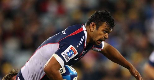 Kurtley Beale Rebels v Brumbies 2012 Kurtley Beale Rebels v Brumbies 2012