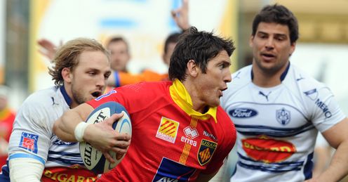 Perpignan s fly half James Hook C 2012 Perpignan s fly half James Hook C 2012