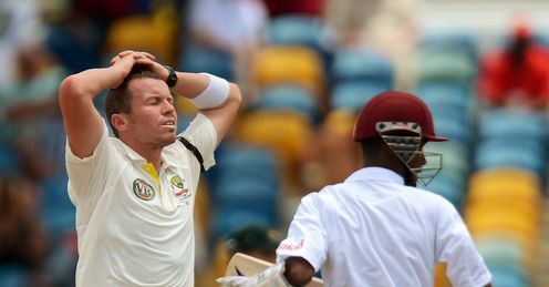Peter Siddle West Indies v Australia first test day one Peter Siddle West Indies v Australia first test day one