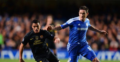 Age concern: almost a decade separates Sanchez and Lampard