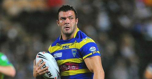 Chris Bridge Warrington Wolves Chris Bridge Warrington Wolves