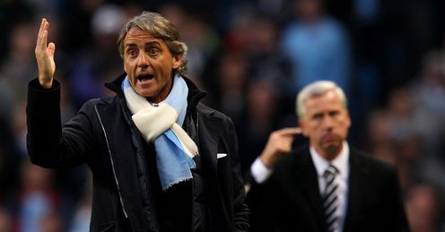 Title decider?: Jamie says Newcastle v Man City could hold the key to where the Premier League trophy ends up