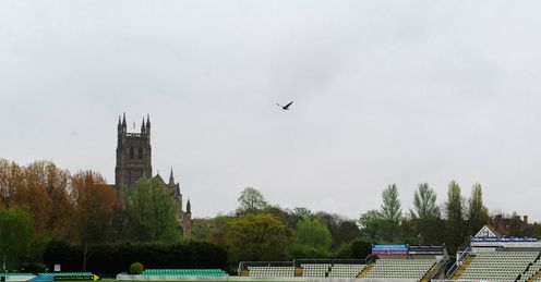 Worcestershire v Nottinghamshire New Road day 2 County Championship Apr 2012
